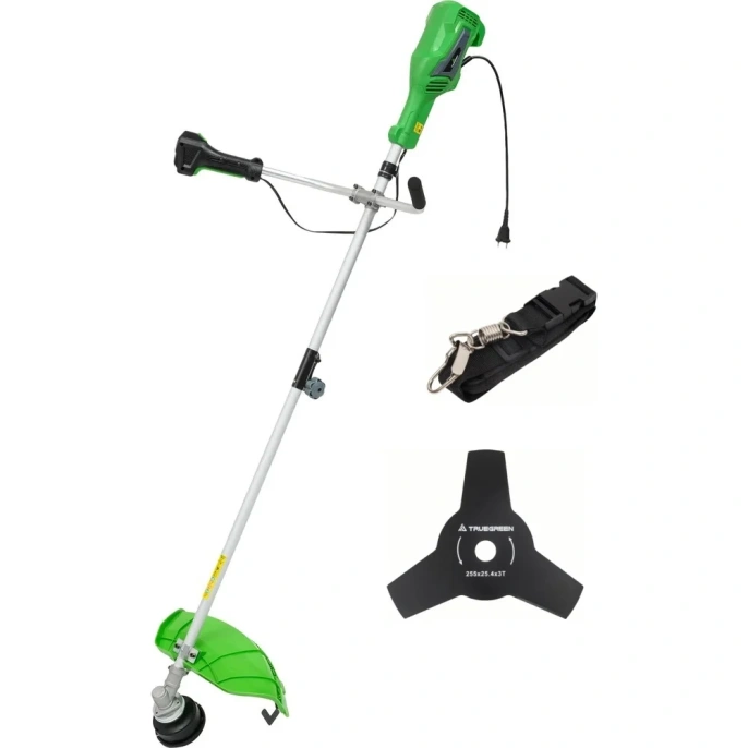 Триммер электрический TRUEGREEN 1.4 кВт, леска/нож TG7A231