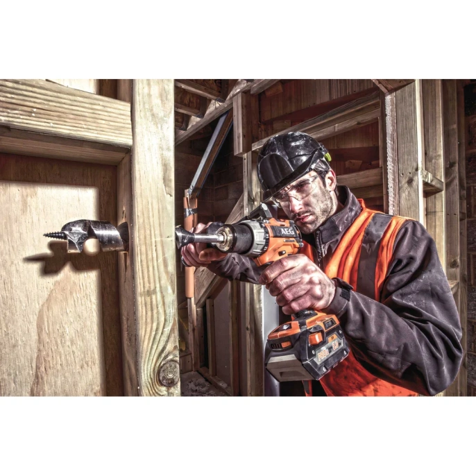 Ударная бесщеточная дрель-шуруповерт AEG BSB18C2BL-0 4935472009