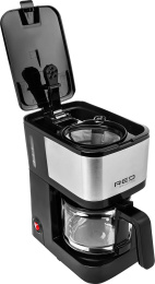 Кофеварка капельная Red Solution CM1534 600Вт черный/серебристый
