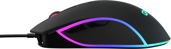 Мышь проводная GMNG 730GM, игровая, оптическая, USB, 12000dpi, черный [1520852]