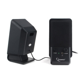 Акустич. система 2.0 Gembird SPK-510, черный, 6 Вт, рег. громкости, разъём для наушников,USB-питание