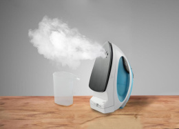 Утюг Gorenje SIH1100TBT, 1100Вт, голубой/белый