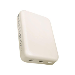 Мобильный аккумулятор Solove Mi W12 Pro 10000mAh QC3.0/PD3.0/PE2.0 20W 3A USB-C бежевый W12 PRO BEIGE RUS