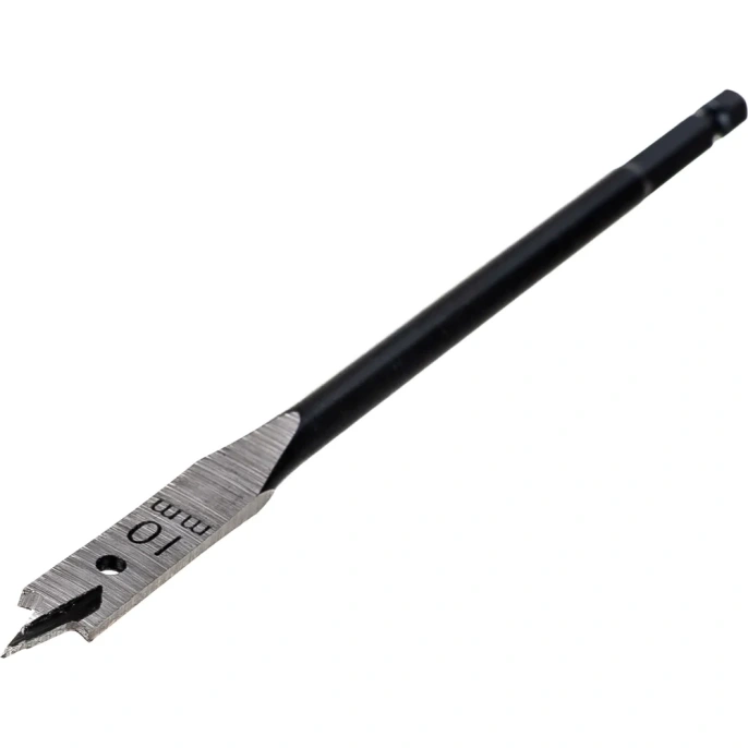 Сверло перовое по дереву (10 мм; WS; шестигранный хвостовик) PROJAHN 19610