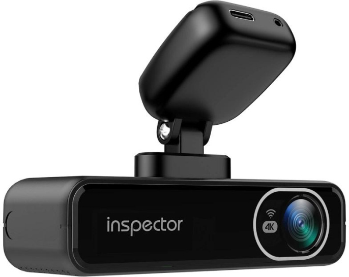 Видеорегистратор Inspector UHD-350 черный 2160x3840 2160p 155гр. Allwinner V536