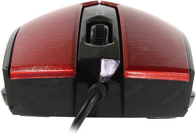 Манипулятор QUMO Optical Mouse Office M14 Red (RTL) USB 3btn+Roll 24132