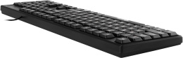 Клавиатура Oklick 100M HW3, проводная, USB, мембранная, черный [654570]
