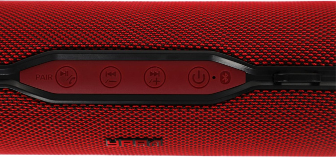 Колонка портативная URAL ТТ М-2, 12Вт, красный [урал тт м-2к]