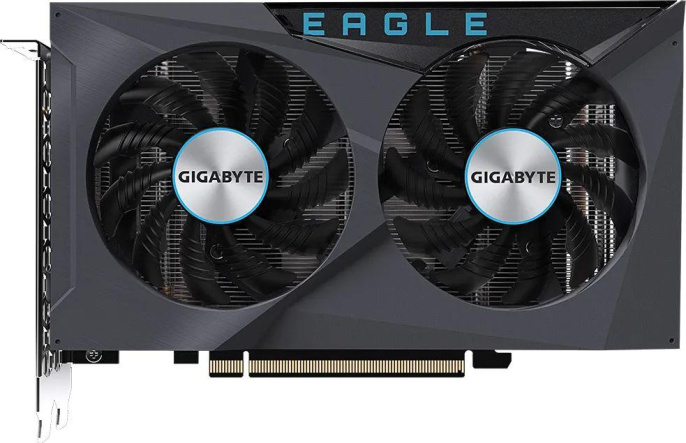 Видеокарта VGA GIGABYTE AMD RADEON RX 6500 XT EAGLE 4G 4GB, GDDR6/64-bit, PCIe 4.0, 1xHDMI 2.1, 1xDP, 2-slot (GV-R65XTEAGLE-4GD)