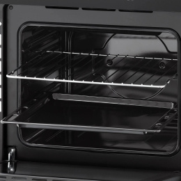 Духовой шкаф электрический Krona Essenza 60 Bl G2,  56л,  дверца с 3 стеклами,  черный