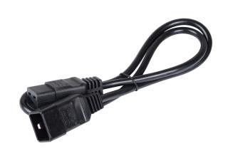 Шнур питания ITK (PC-C19C20-2M) C19-C20 проводник.:3x1.5мм2 2м 230В 10А черный
