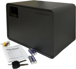 Сейф мебельный LockSworth VS4524-BK взломостойкий встраиваемый 440x350x340мм электронный/ключевой