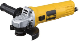 Угловая шлифмашина DeWalt DWE4117-QS (тип двигателя: щеточный, источник питания: сеть, мощность: 950Вт, диаметр диска: 125мм, диаметр посадочного отверстия: 22.23мм, резьба шпинделя: М14, 12000об/мин, длина кабеля: 2м, блокировка шпинделя, плавный пуск, з