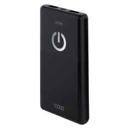Perfeo Powerbank 10000 mah + Micro usb /In Micro usb /Out USB 1 А, 2.1A/ Black PF_B4296