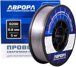 Проволока свар. Aurora E71T-GS D0.8мм 5000гр 39778