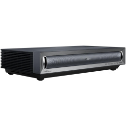 Лазерный проектор TV 120'' Hisense/ 80~150", Projector Triple-Chroma, 4K UHD, 25 000ч, 3000Лм, 4K@60Hz, 2K@240Hz, 2K@120Hz, 15W x 2 + 10w ? 2 treble, VIDAA U7.6, Voice assistant, HDMI 2.1x2, HDMI 2.0x1, USB 3.0x1, USB 2.0x1, Bluetooth, WiFi, AirPlay 2 (PX