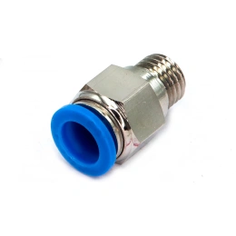 Пневмофитинг цанговый прямой с наружной резьбой HIMPT PC 8-М10х1 00-00010013