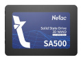 SSD накопитель Netac SSD SA500 240GB 2.5 SATAIII 3D NAND, R/W up to 520/450MB/s, TBW 120TB, 3y wty NT01SA500-240-S3X