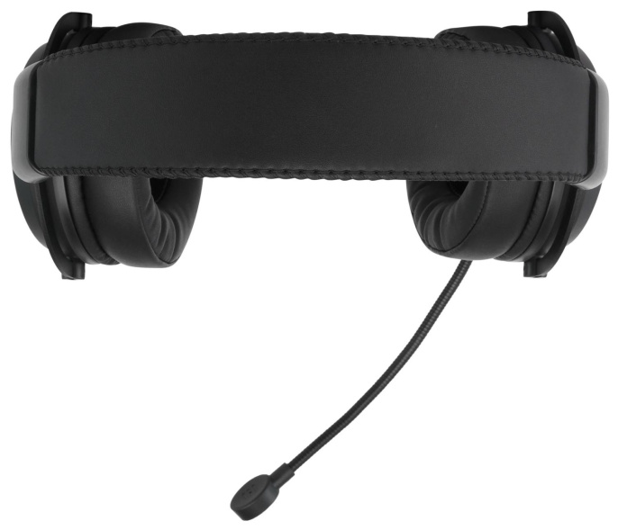 Гарнитура игровая Acer AHW120,  для компьютера, мониторные,  проводные, черный [zl.hdscc.01c]