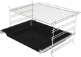 Духовой шкаф электрический Gorenje BOS6737E05DBG, 77л, дверца с 2 стеклами, черный