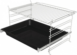 Духовой шкаф электрический Gorenje BOS6737E05DBG, 77л, дверца с 2 стеклами, черный