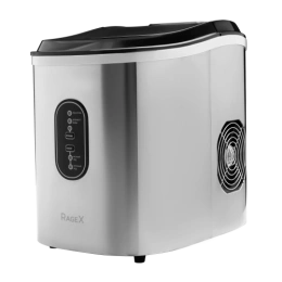Льдогенератор RAGEX R1801, 1.7л, 105Вт, цвет: 900 (серебристый)