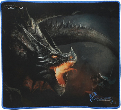 Коврик для мыши игровой Qumo Single Warrior 20968, 400x335 мм, Рисунок