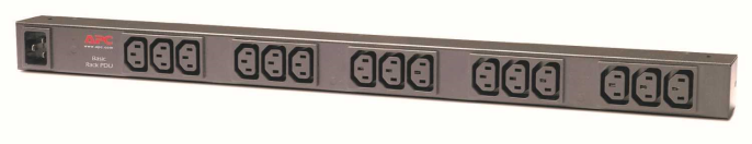 Блок распределения питания Rack PDU, Basic, Zero U, 16A, 208/230V, 15 C13 AP9572