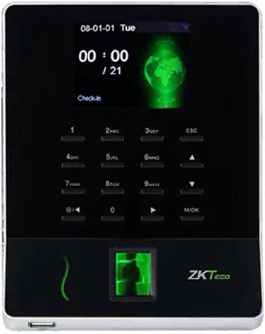 Терминал контроля доступа ZKTeco WL20 (биометрический, 2,8" TFT, алгоритм пальца: ZKFinger VX10.0, напряжение: DC 5V 0.8A, рабочая температура: 0°C - 45°C)