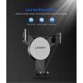 Подставка-держатель UGREEN LP130 (40907) Gravity Drive Air Vent Mount Phone Holder на ветиляционную решетку автомобиля . Цвет: черный