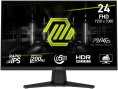 Монитор MSI 23.8" Mag 244F черный IPS LED 16:9 HDMI матовая 300cd 178гр/178гр 1920x1080 200Hz DP FHD 2.88кг