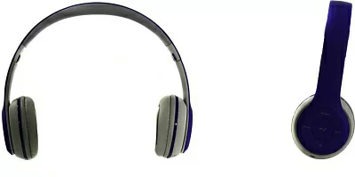 Наушники с микрофоном HARPER HB-212 Blue (Bluetooth MP3 FM-радио microSD шнур 1.15 м с рег.громкости)