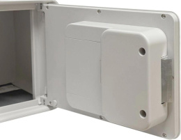 Сейф мебельный LockSworth VS4528-WH взломостойкий встраиваемый 200x310x200мм электронный/ключевой/биометрический