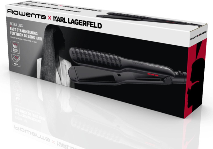 Выпрямитель Rowenta SF411LF0 черный макс.темп.:230С покрытие:кератин-турмалиновое 1830008522