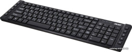 Клавиатура Acer OKW010 черный USB slim Multimedia ZL.KBDEE.002 кабель 1.45м