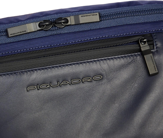 Сумка Piquadro Orion, ткань переработанная, синий [ca2174s136/blu]