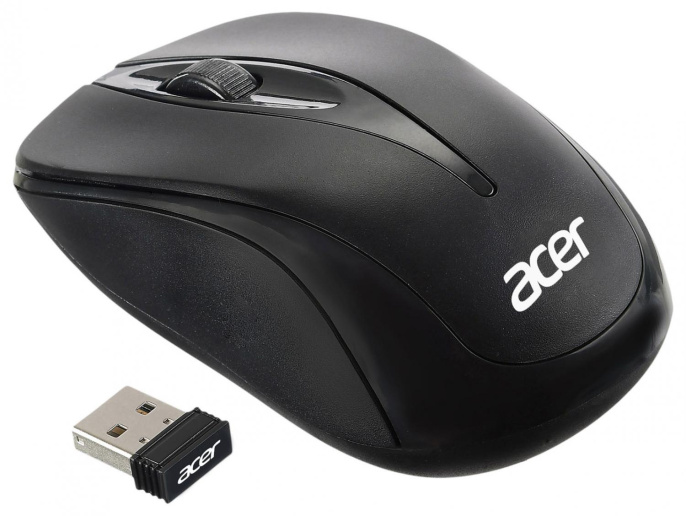 Мышь беспроводная ACER OMR131 черный (USB, 1000dpi, 3but) (ZL.MCEEE.01E)