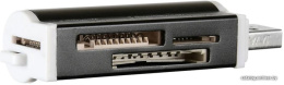 Устройство чтения карт памяти USB2.0 Buro BU-CR-3101 черный