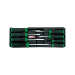 Набор отверток TOPTUL TORX T9-T40, 8 предметов, в ложементе GAAT0813