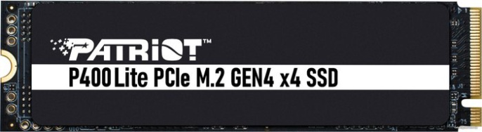 Накопитель SSD Patriot P400 Lite 500GB P400LP500GM28H M.2, PCI Express 4.0 x4, скорость чтения/записи: 3500/2400MB/s