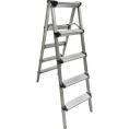 Стремянка двухсторонняя АЛЮБЭСТ модель (121см) DLH505