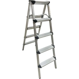 Стремянка двухсторонняя АЛЮБЭСТ модель (121см) DLH505