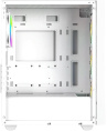 Корпус ID-Cooling Ware 310 белый без БП ATX 6x120mm 2xUSB2.0 1xUSB3.0 audio bott PSU WARE 310 ARGB WH