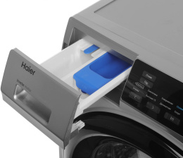 Стиральная машина узкая HAIER HW70-BP12919S, с фронтальной загрузкой, 7кг, 1200об/мин, с паром, инверторная