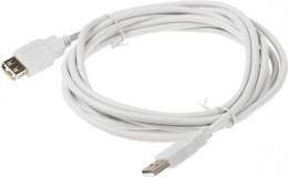 Кабель-удлинитель Ningbo 841879 USB A m USB A f 3м серый