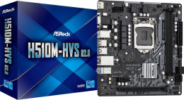 Материнская плата ASRock H510M-HVS R2.0, Socket LGA 1200, Intel H510, mATX, Ret