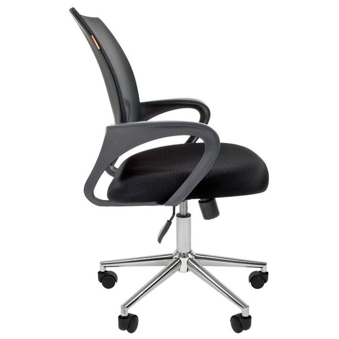 Офисное кресло Chairman 696 Россия TW черный хром new 7077470