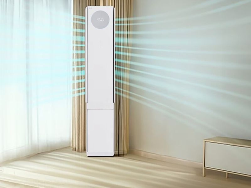 LG представила вертикальные кондиционеры с набором ИИ-функций