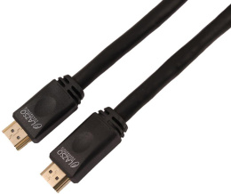Кабель аудио-видео LAZSO WH-111 HDMI m /HDMI m 15м. позолоч.конт. черный WH-111 15M