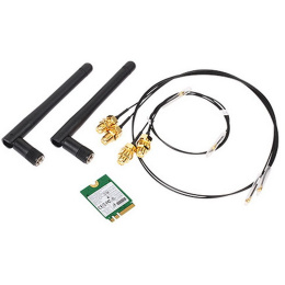 Сетевой адаптер Shuttle WLN-M WLAN-AC RTL8821CE chip for Cube XPC & Slim size 110-370 series 800035 47-68R-DH1100-0012